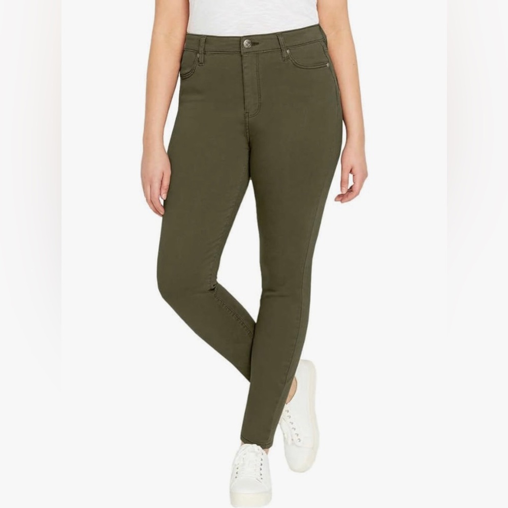 Buffalo David Bitton Women's Hanna High Rise Soft Stretch Skinny Pant